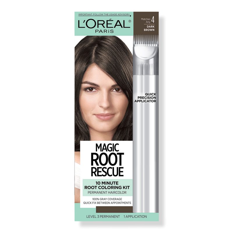 Magic Root Rescue 10 Minute Permanent Coloring Kit - 4 Dark Brown