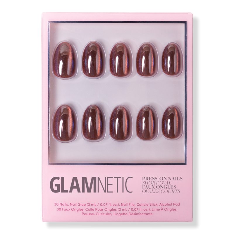 Magnetic Moscow Press-On Nails