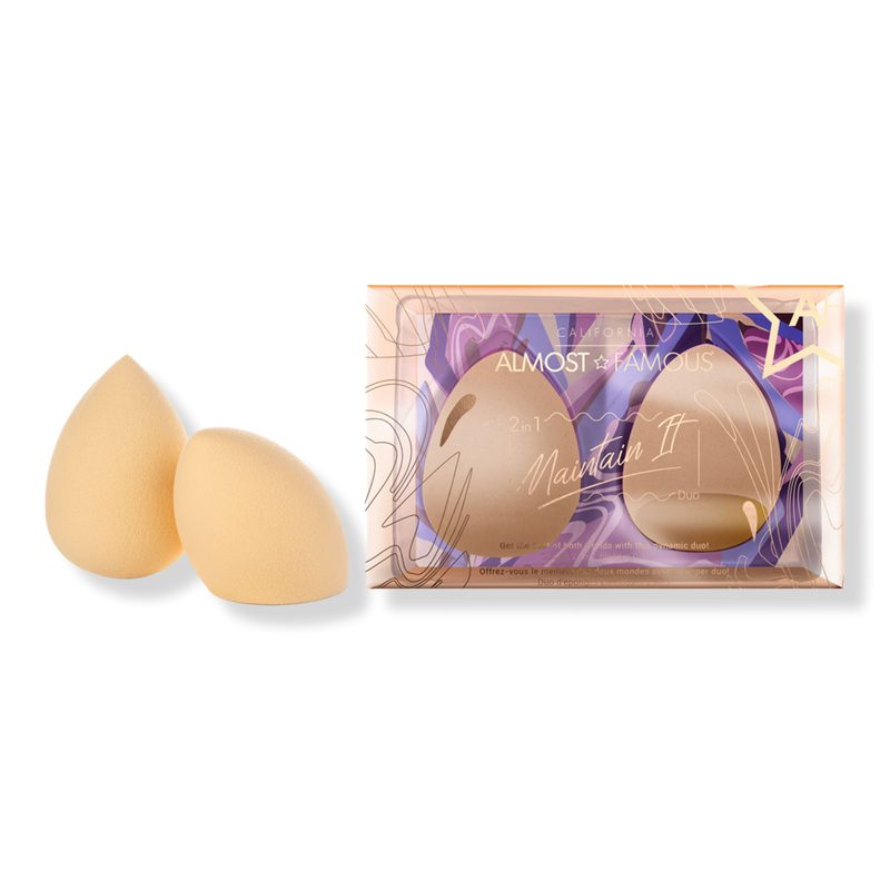 "Maintain It" Non-Latex Makeup Blender 2-Pack - Nude
