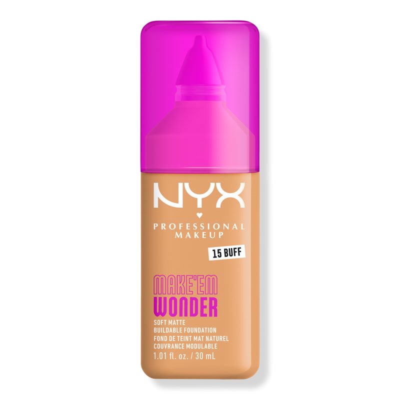 Make 'EM Wonder, 24H Soft Matte Foundation - Buff