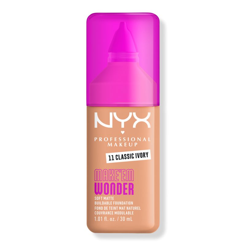 Make 'EM Wonder, 24H Soft Matte Foundation - Classic Ivory
