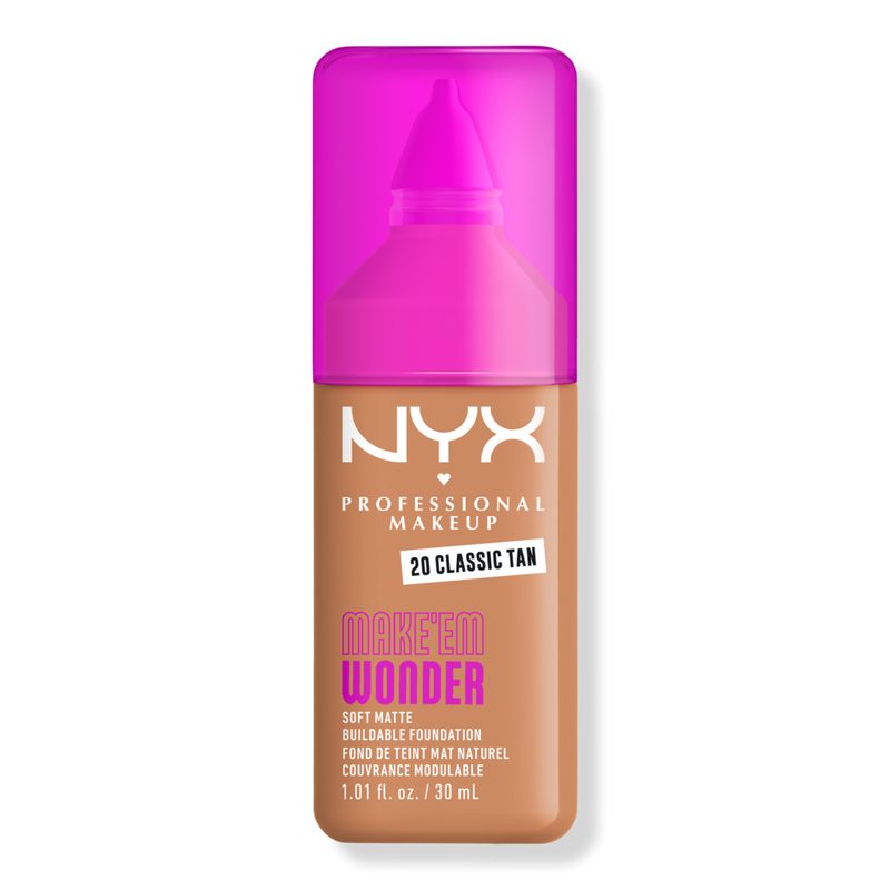 Make 'EM Wonder, 24H Soft Matte Foundation - Classic Tan