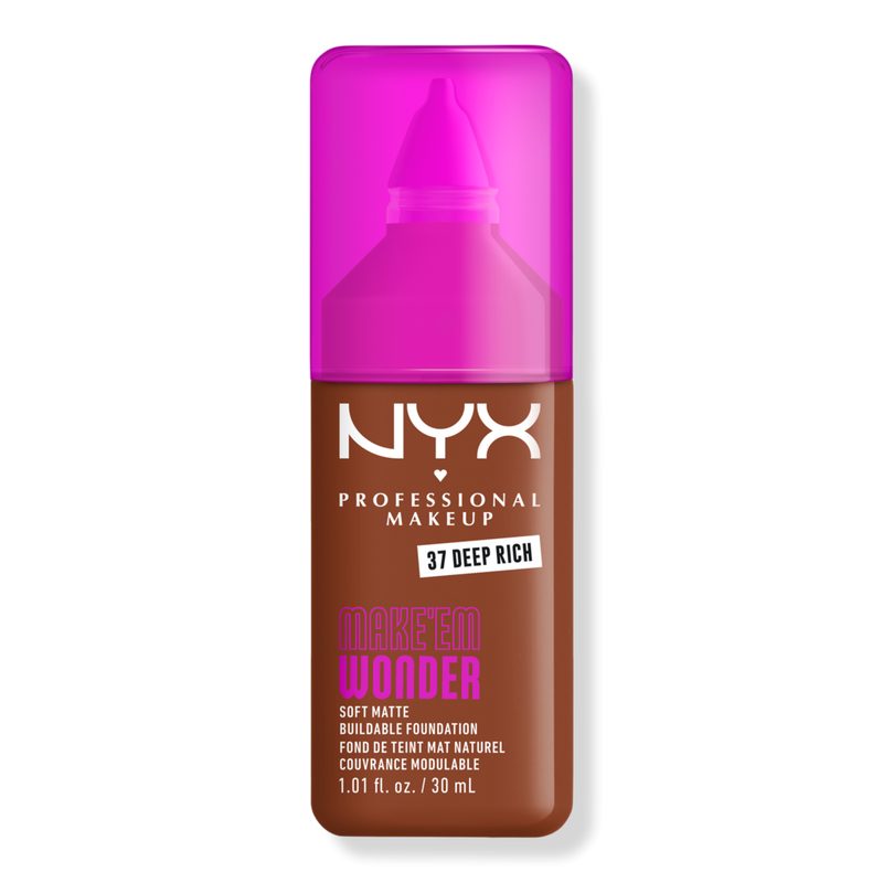 Make 'EM Wonder, 24H Soft Matte Foundation - Deep Rich
