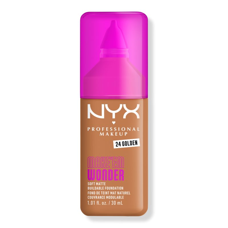 Make 'EM Wonder, 24H Soft Matte Foundation - Golden