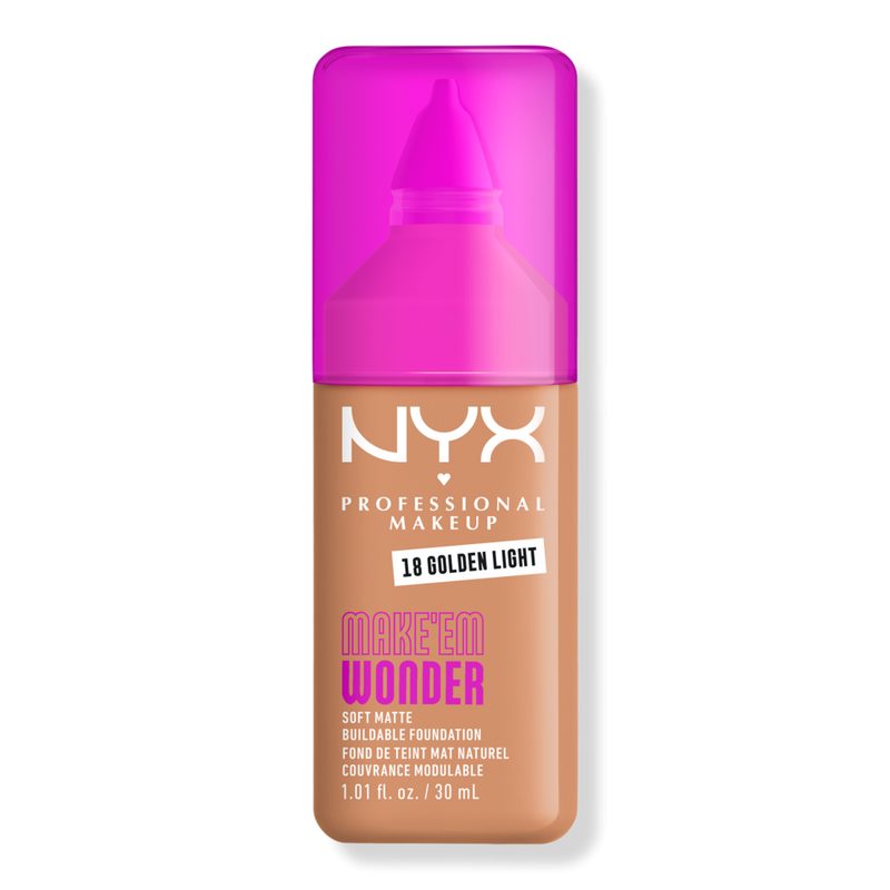 Make 'EM Wonder, 24H Soft Matte Foundation - Golden Light
