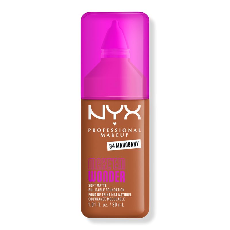 Make 'EM Wonder, 24H Soft Matte Foundation - Mahogany