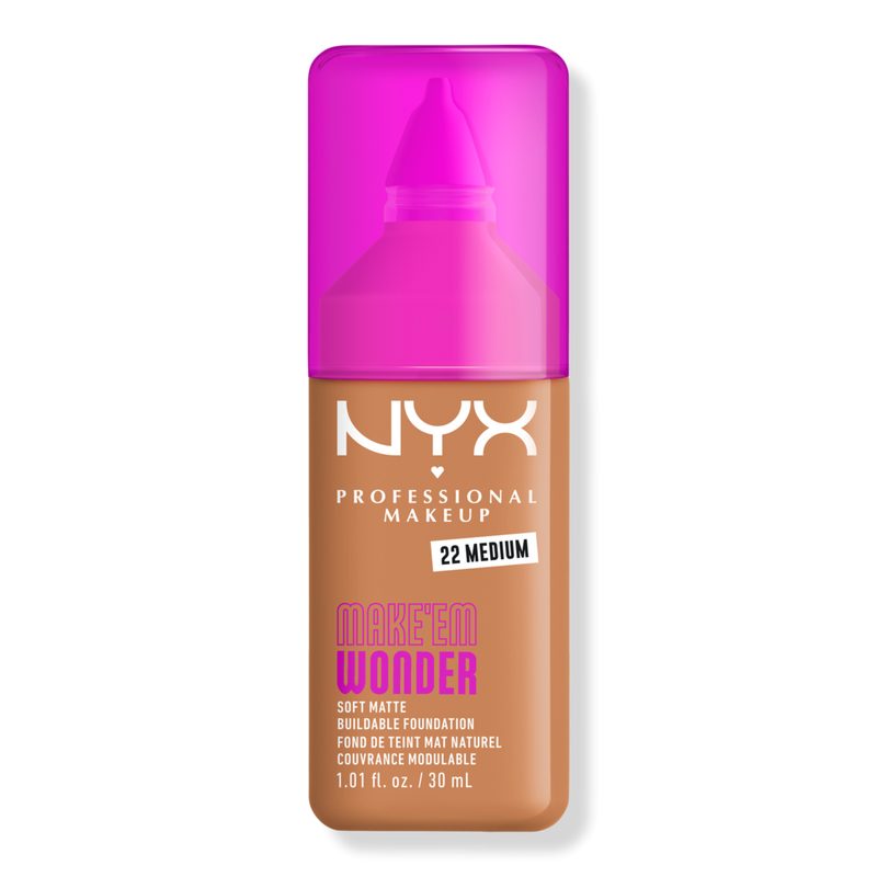 Make 'EM Wonder, 24H Soft Matte Foundation - Medium