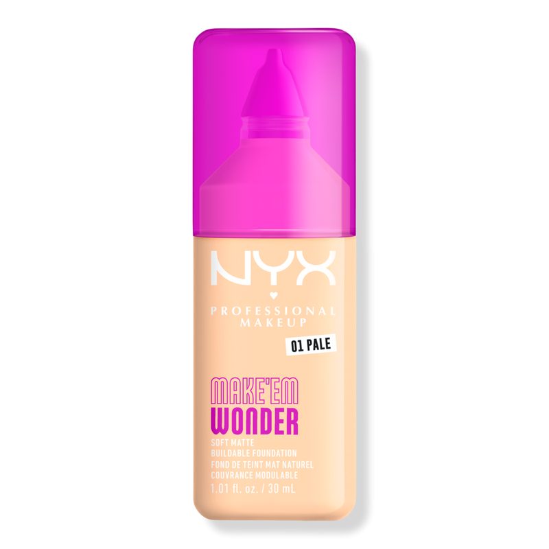 Make 'EM Wonder, 24H Soft Matte Foundation - Pale