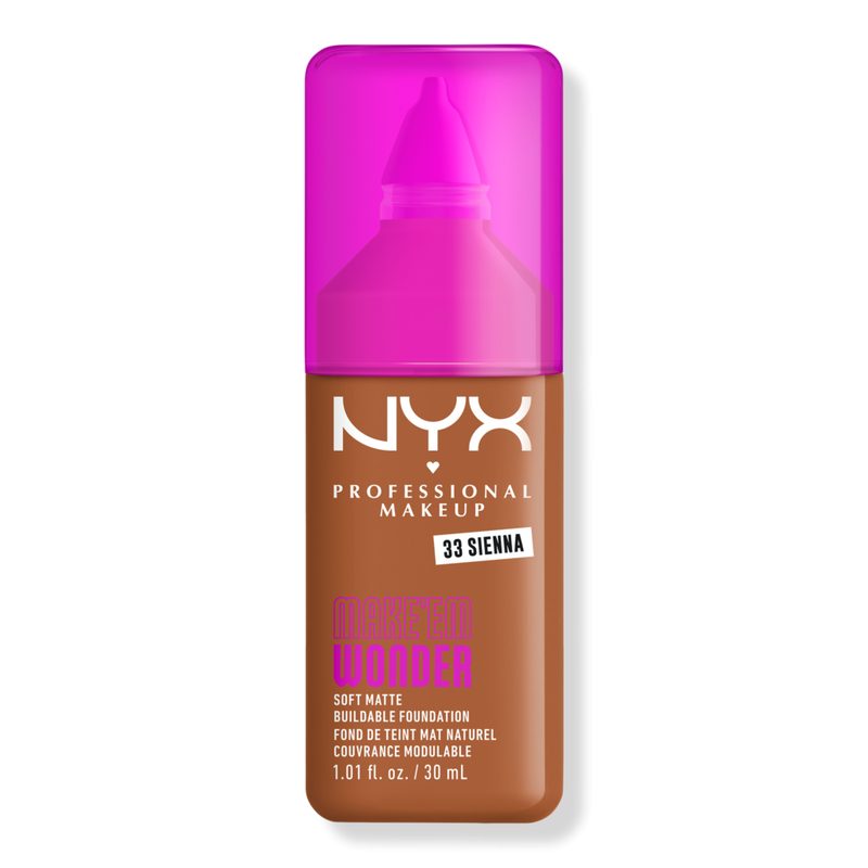 Make 'EM Wonder, 24H Soft Matte Foundation - Sienna