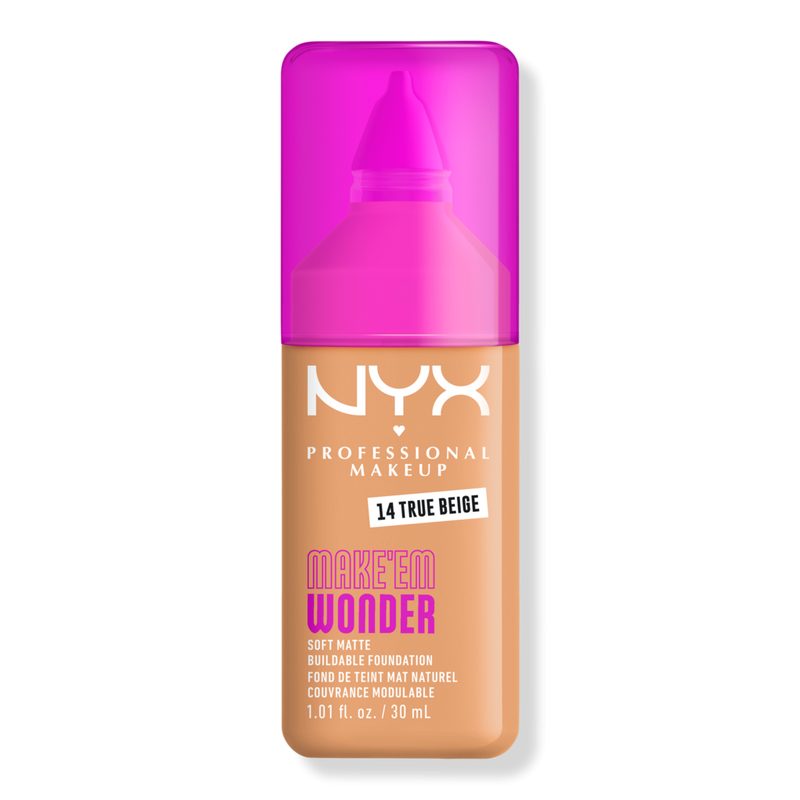 Make 'EM Wonder, 24H Soft Matte Foundation - True Beige