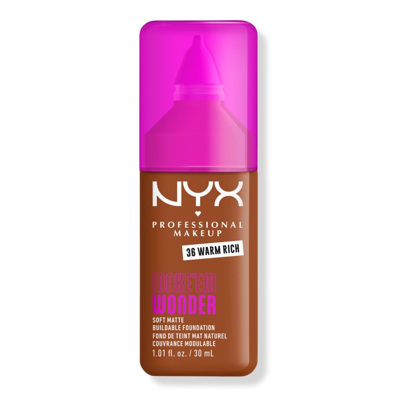 Make 'EM Wonder, 24H Soft Matte Foundation - Warm Rich
