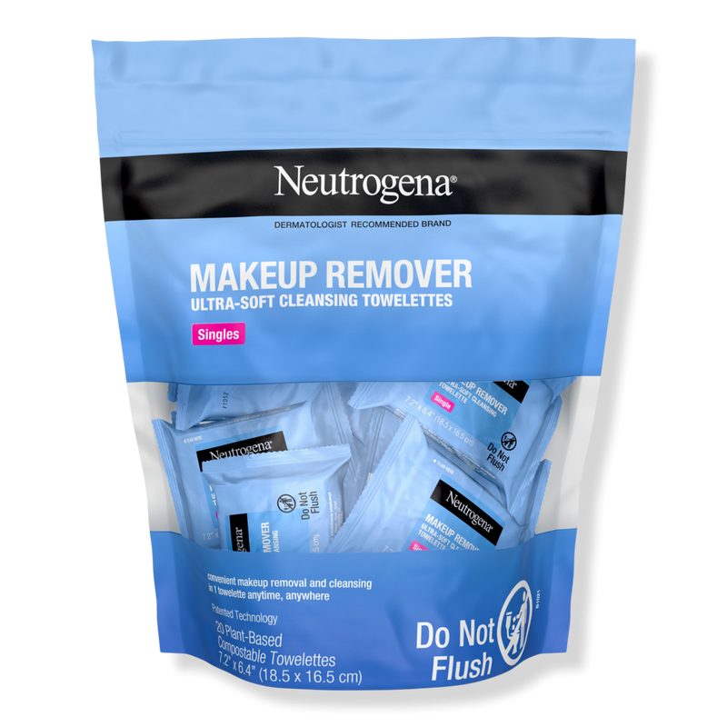 Makeup Remover Cleansing Towelettes - 20 ct (singles)