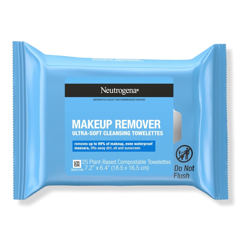 Makeup Remover Cleansing Towelettes - 25 ct
