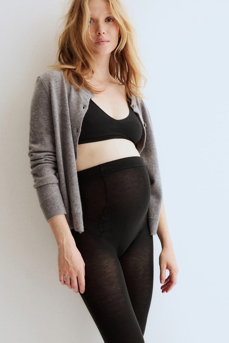 MAMA 2-pack Fine-knit Tights