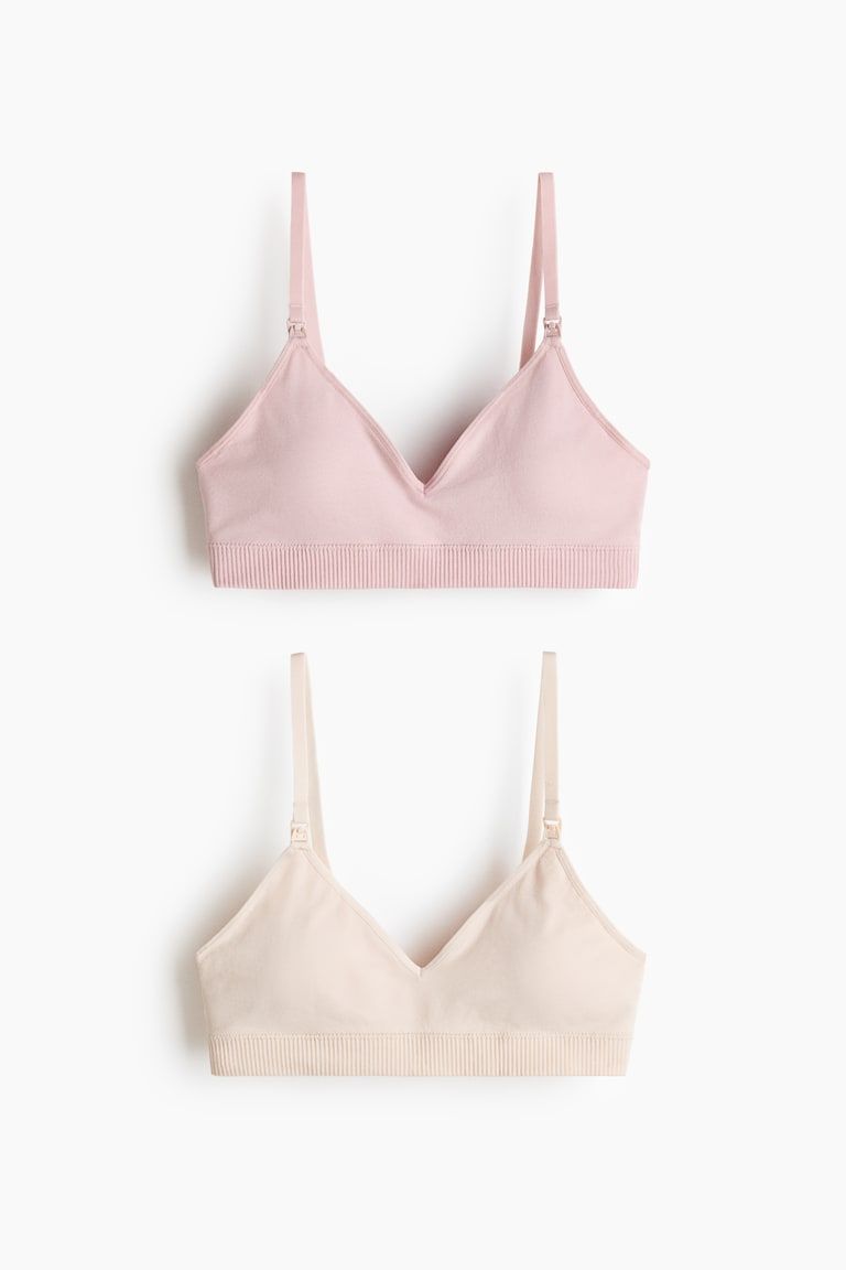 MAMA 2-pack Seamless Padded Nursing Bras