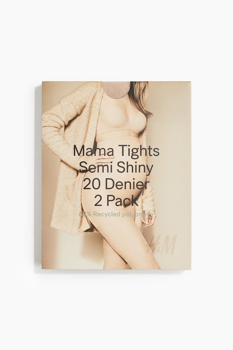 MAMA 2-pack Tights 20 Denier