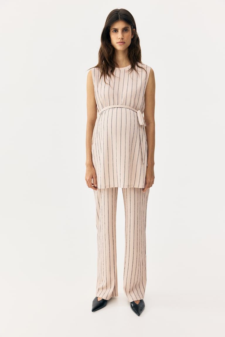 MAMA 2-piece Textured Jersey Set