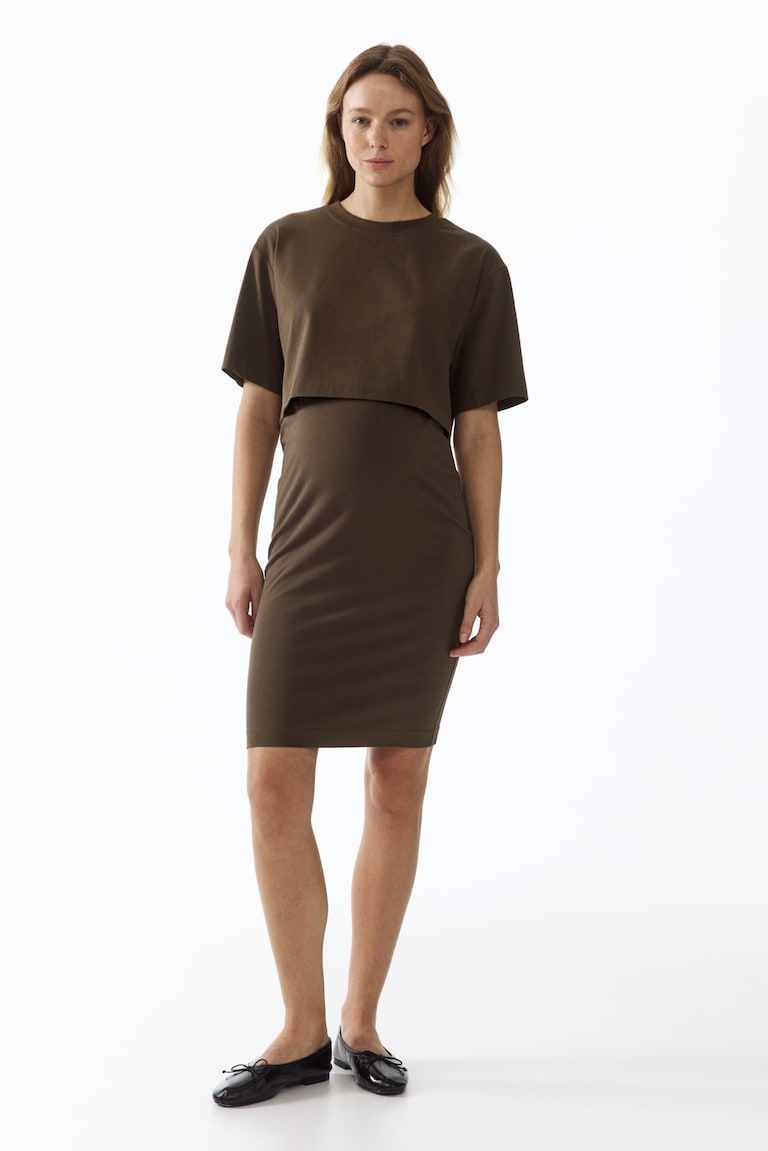 MAMA 2-Piece Top and Skirt Set