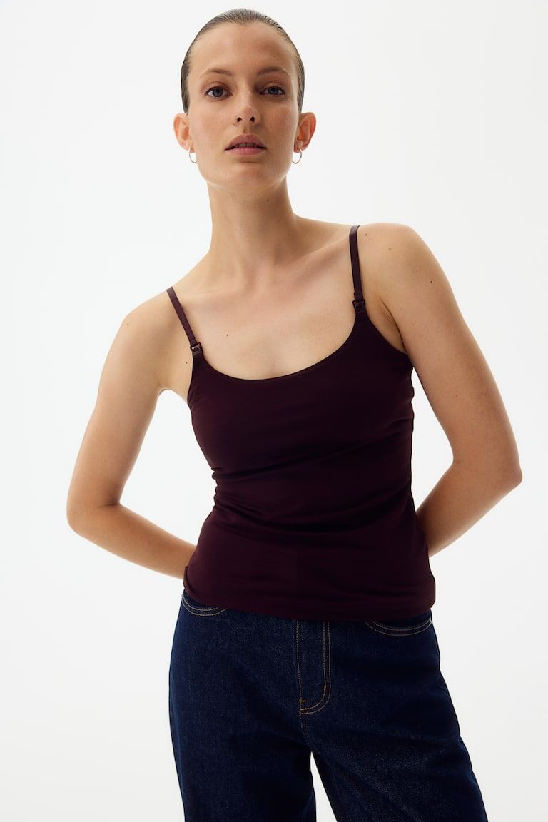 MAMA 3-Pack Nursing Camisole Tops