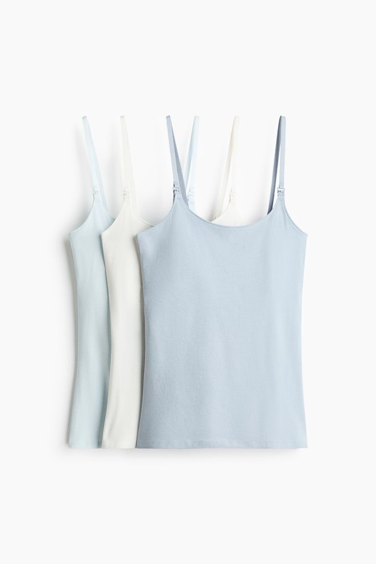 MAMA 3-Pack Nursing Camisole Tops