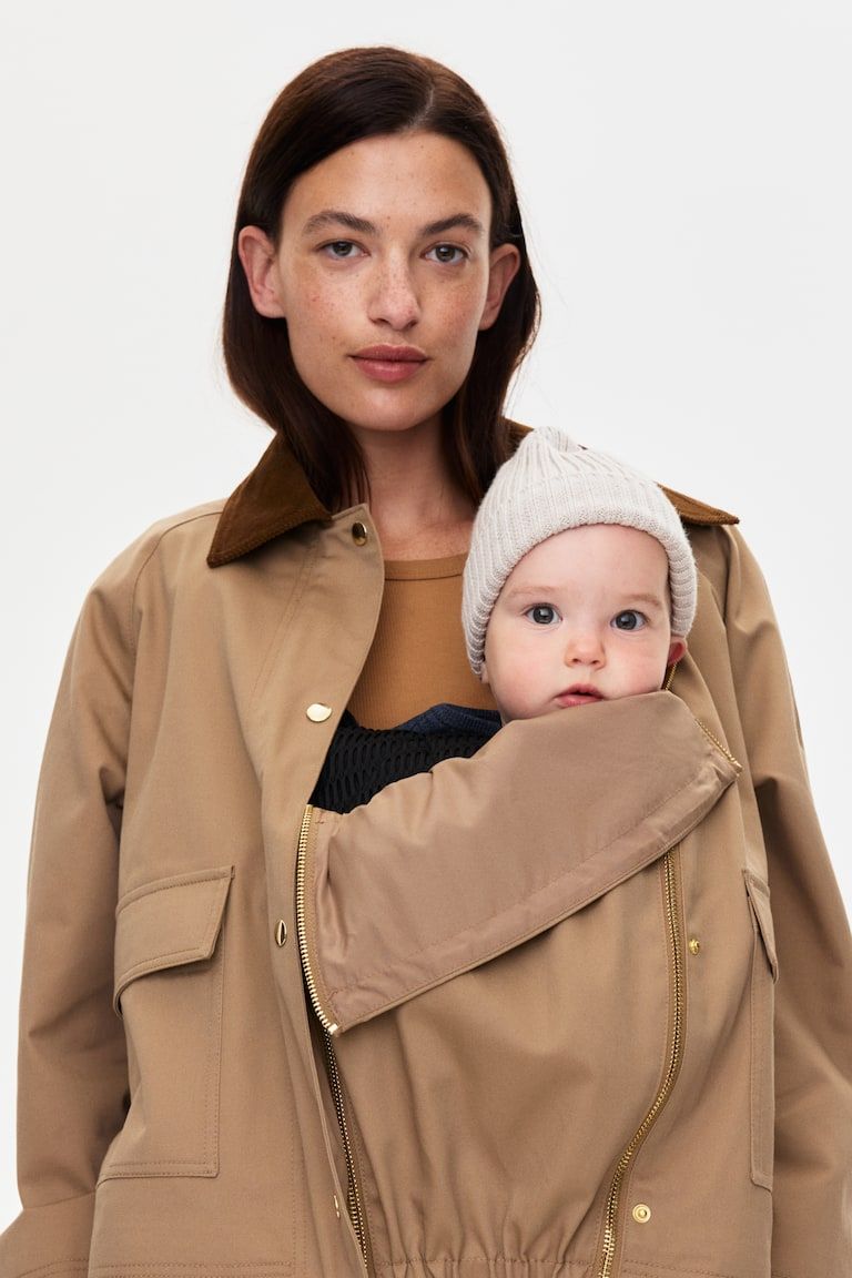 MAMA Before & After Babywearing Twill Jacket