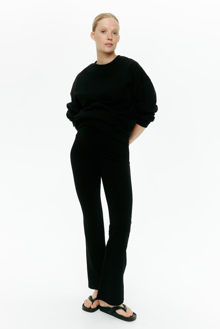 MAMA Before & After Flared Pants