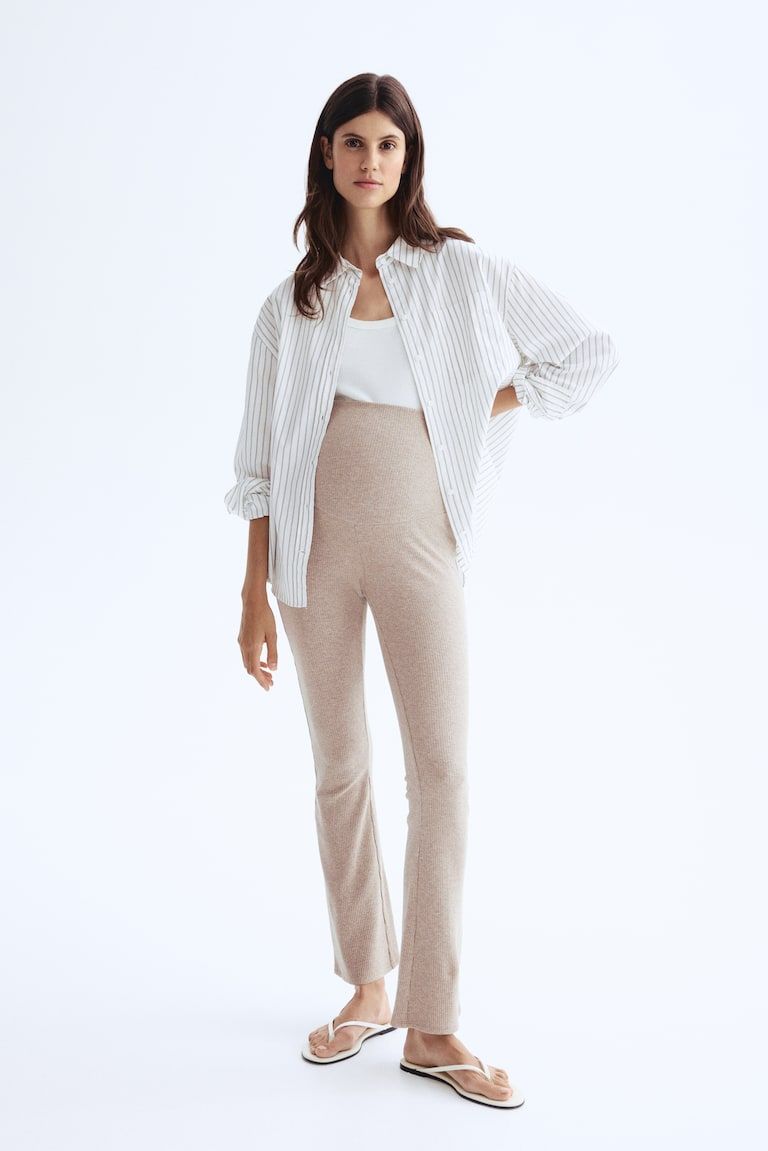 MAMA Before & After Ribbed Pants
