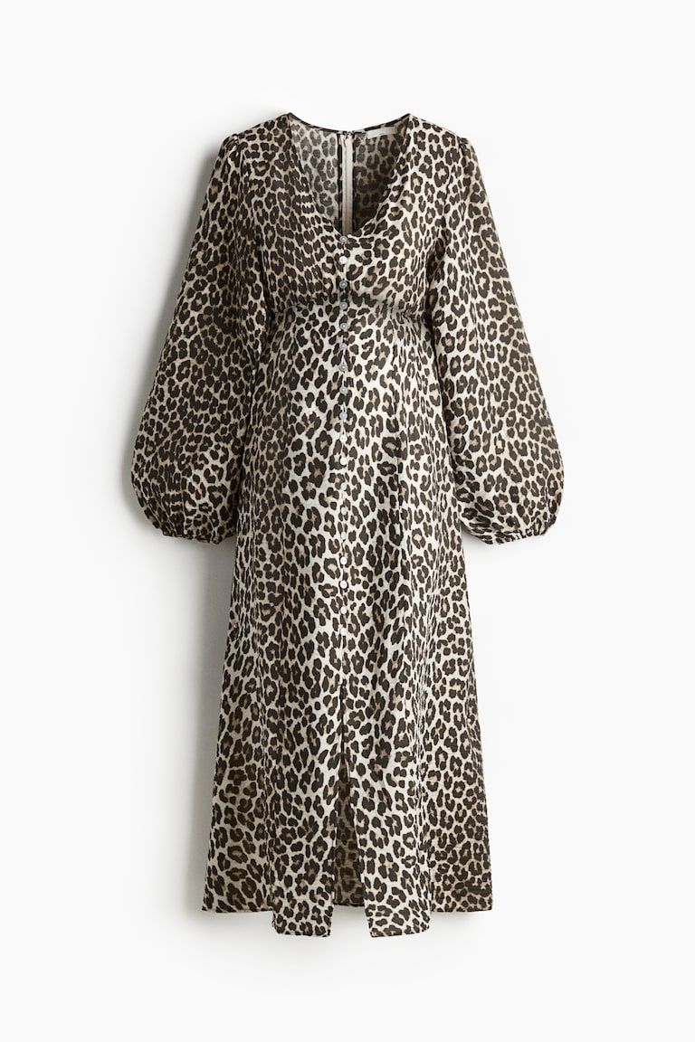MAMA Button-Front Dress