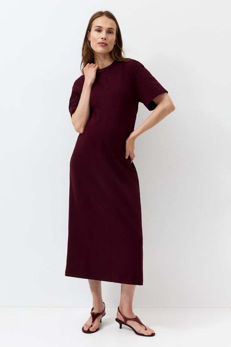 MAMA Cotton T-Shirt Dress