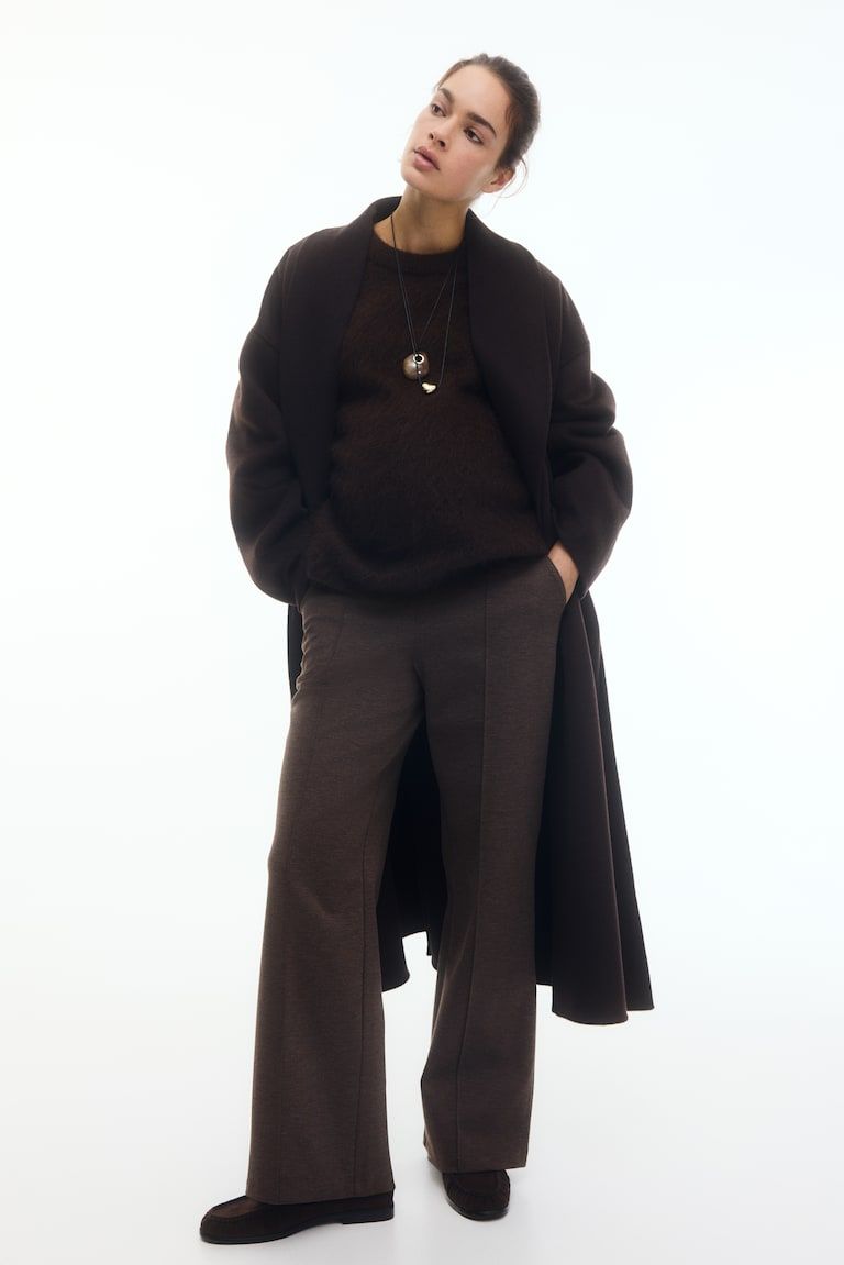 MAMA Crease-Front Pants