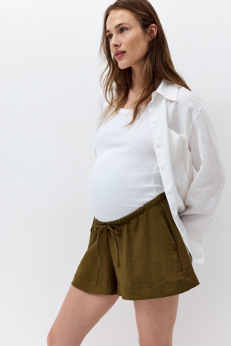 MAMA Drawstring Shorts