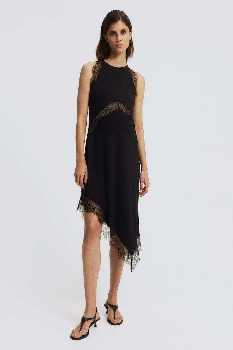 MAMA Lace-Trimmed Dress