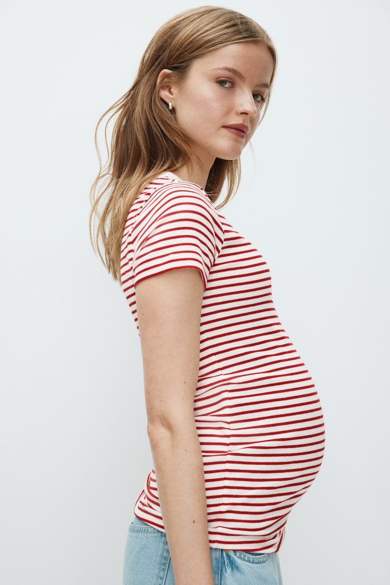 MAMA Ribbed Top