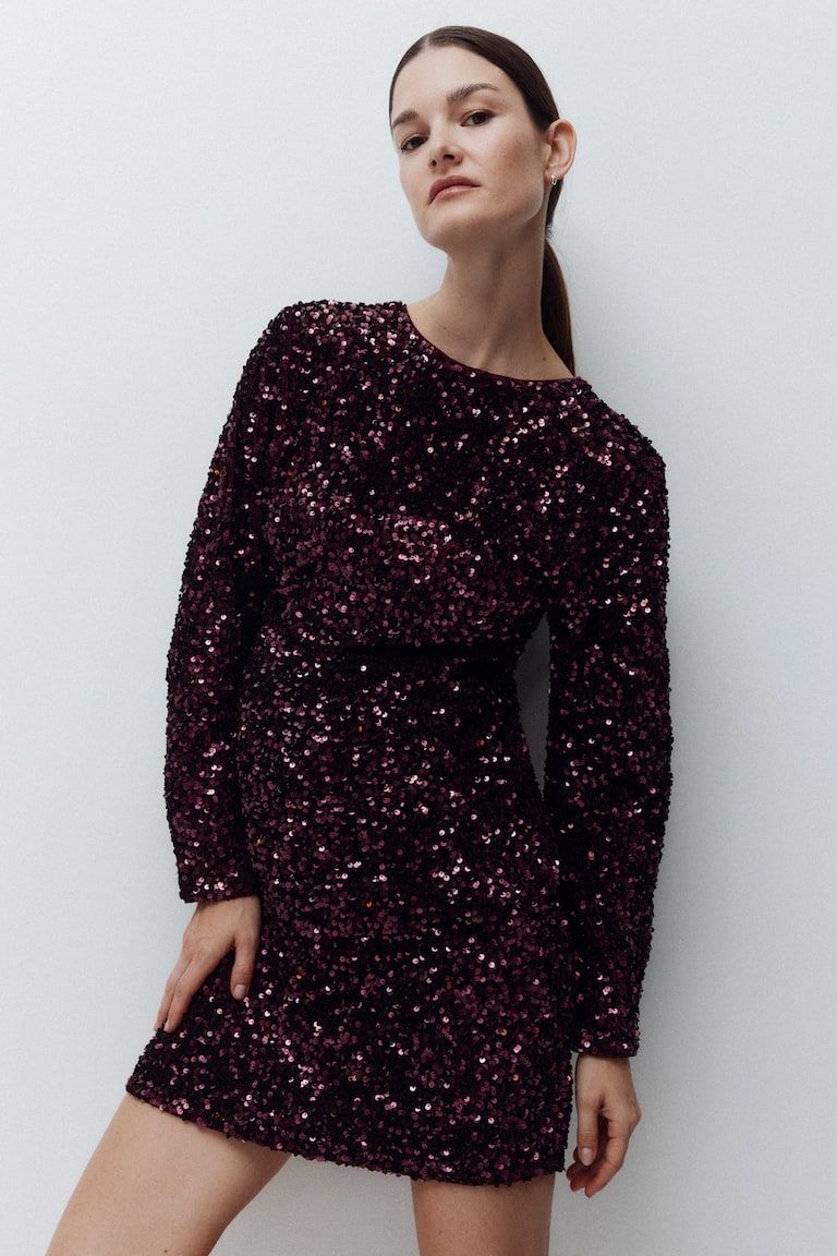 MAMA Sequined Dress