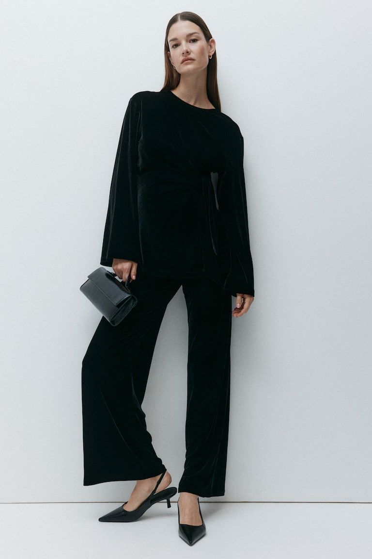 MAMA Straight Pants