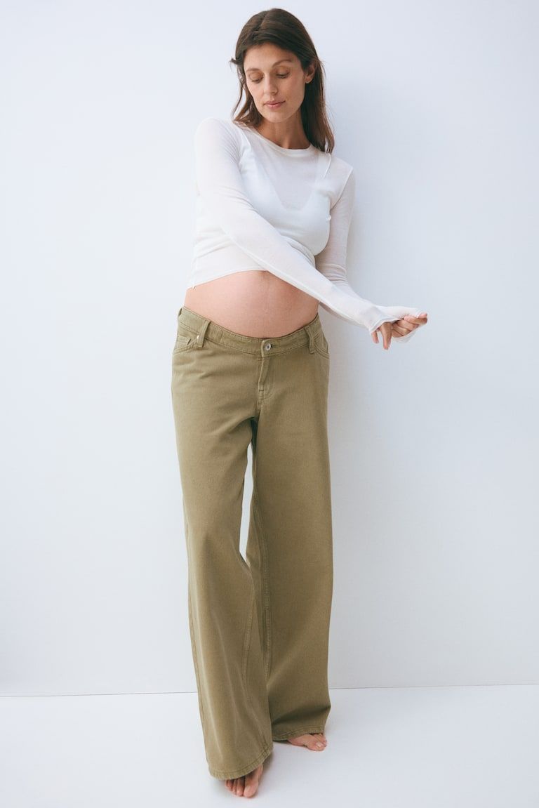 MAMA Wide Low Jeans