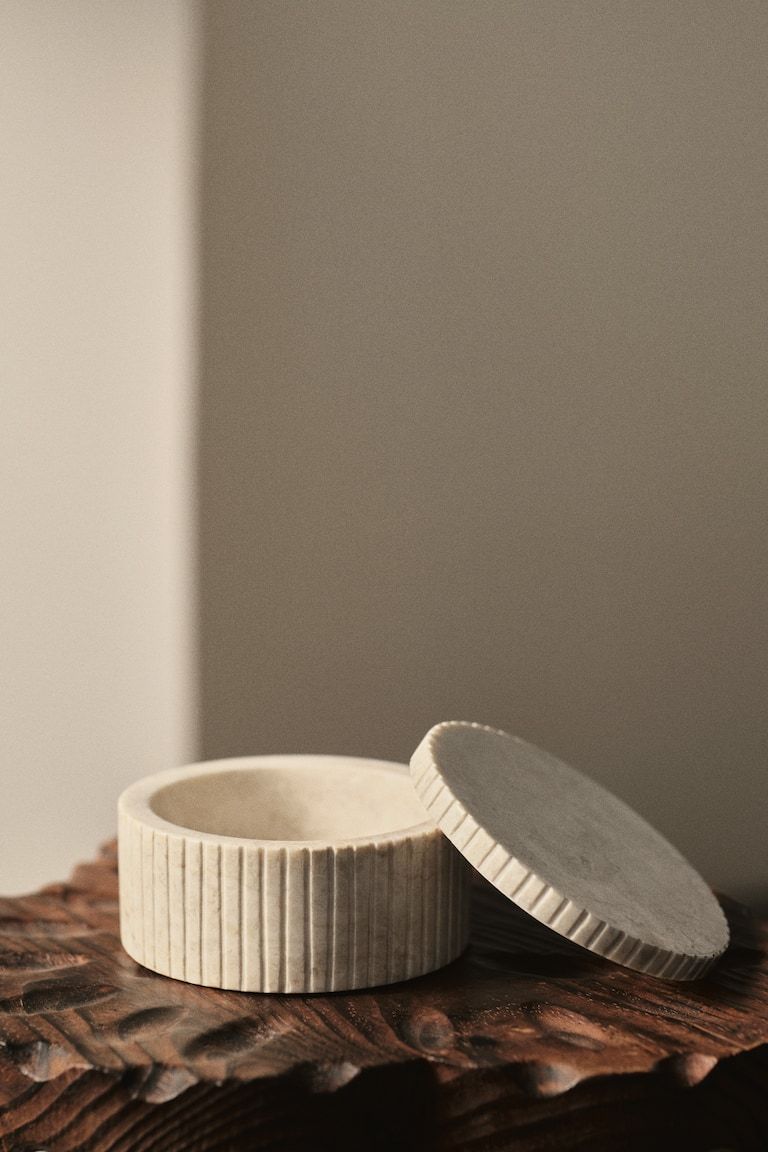 Marble Box with Lid