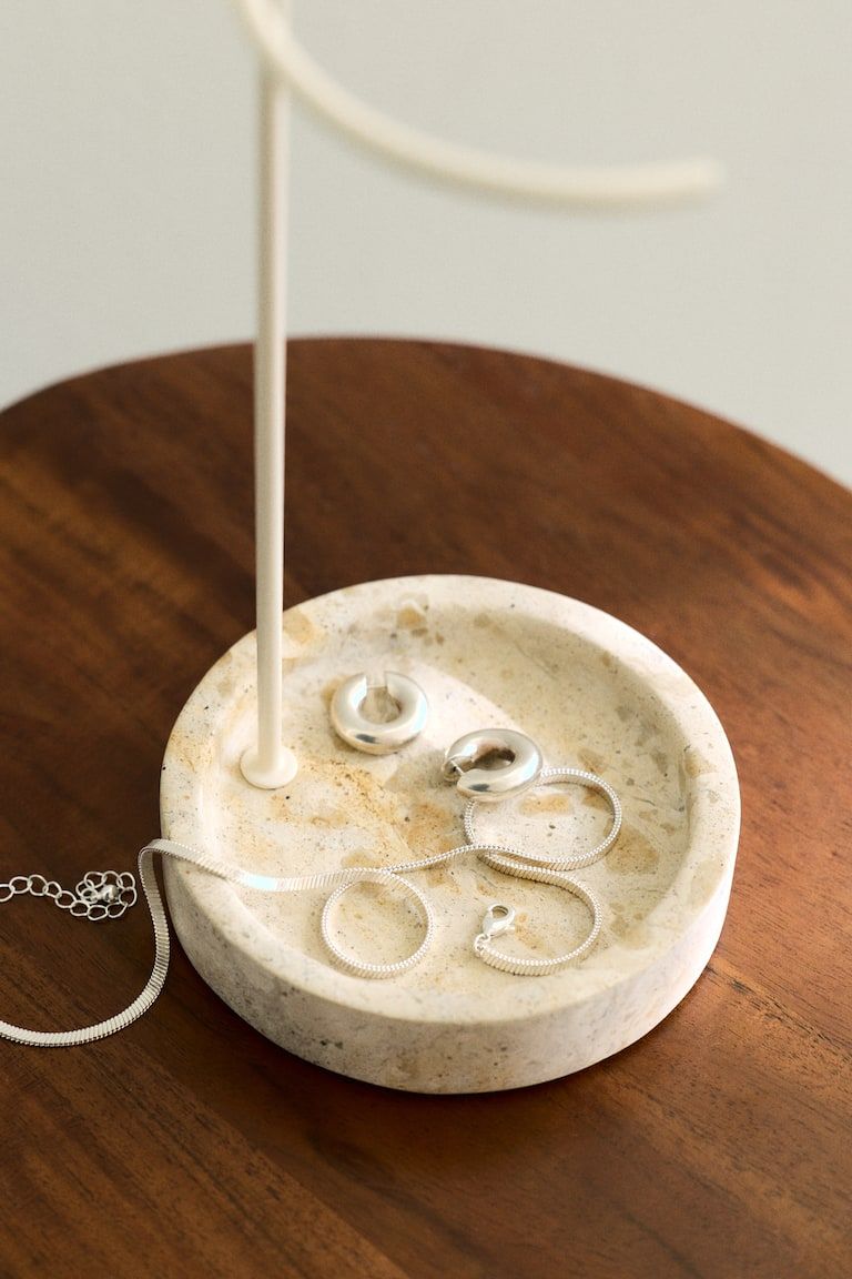 Marble Jewelry Stand