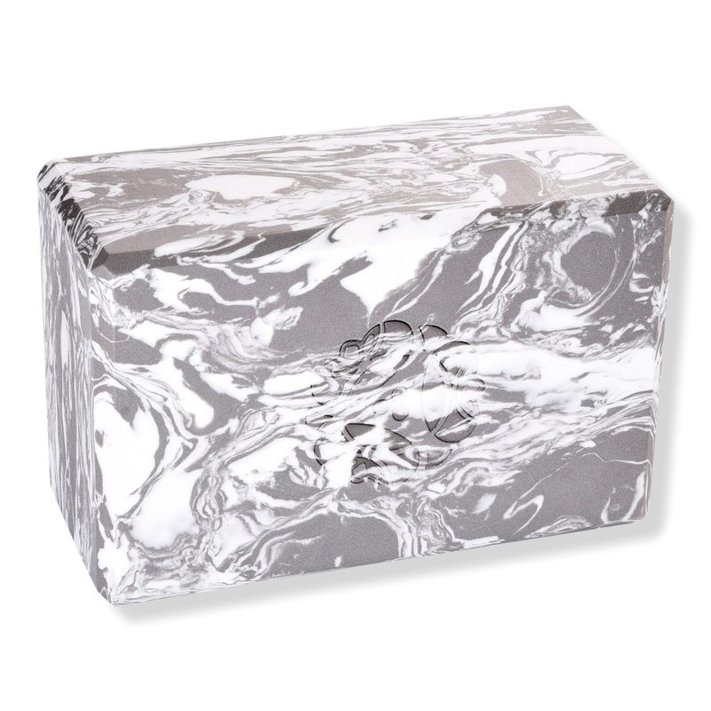 Marbled Yoga Foam Block 4" - Storm