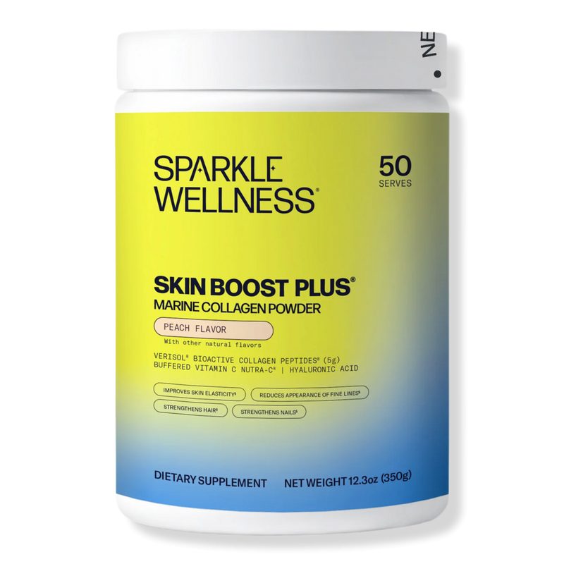 Marine Skin Boost Plus with Verisol Bioactive Collagen Peptides - Peach - 50 Servings