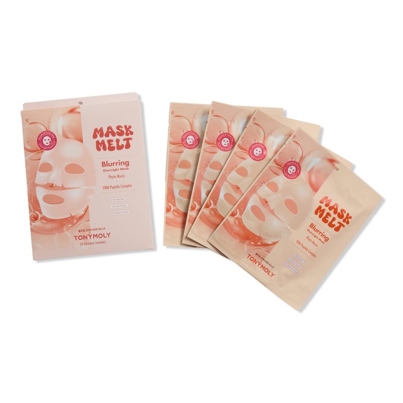 Mask Melt Blurring Hydrogel Overnight Mask - 4 ct