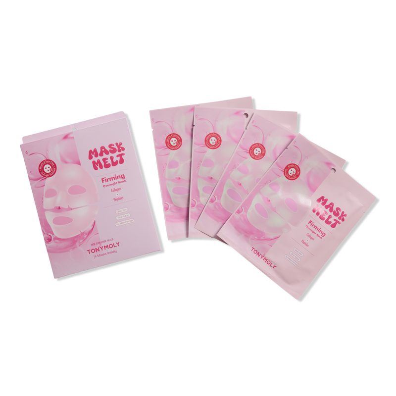 Mask Melt Collagen + Peptide Overnight Hydrogel Mask - 4 ct