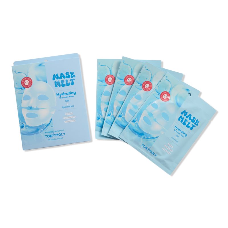 Mask Melt PDRN + Hyaluronic Acid Overnight Hydrogel Mask - 4 ct