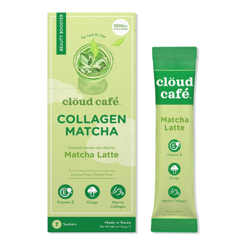 Matcha Latte Collagen-Infused Beauty Booster