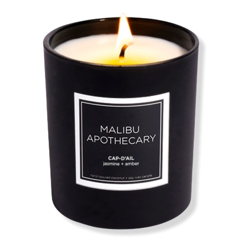Matte Black Candle - CAP-D'AIL