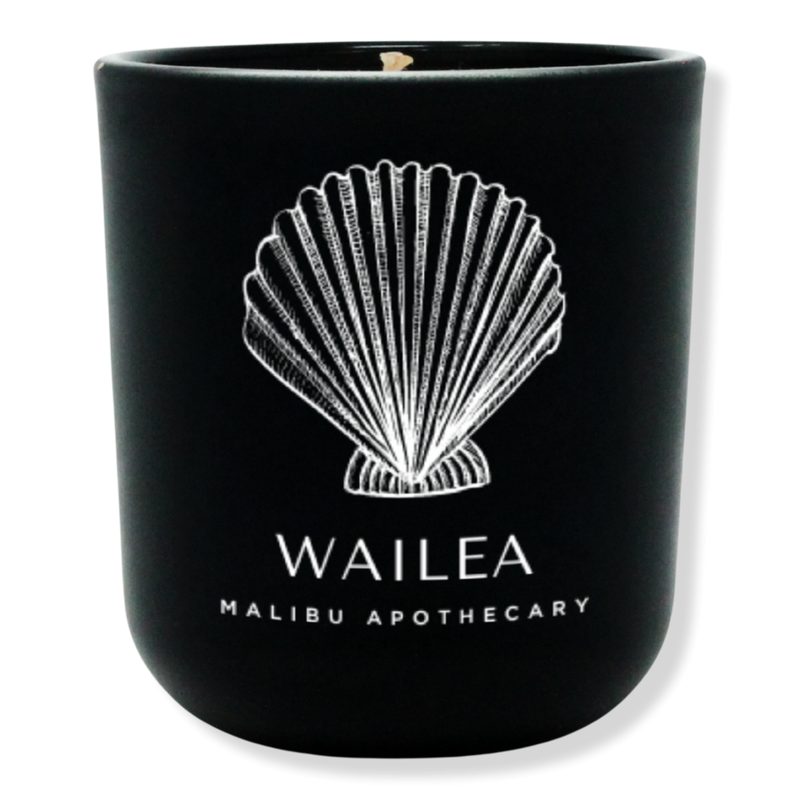 Matte Black Votive Candle - WAILEA