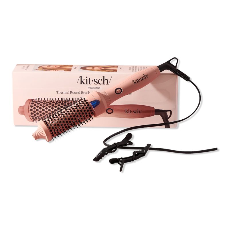 Medium Thermal Round Brush - Terracotta
