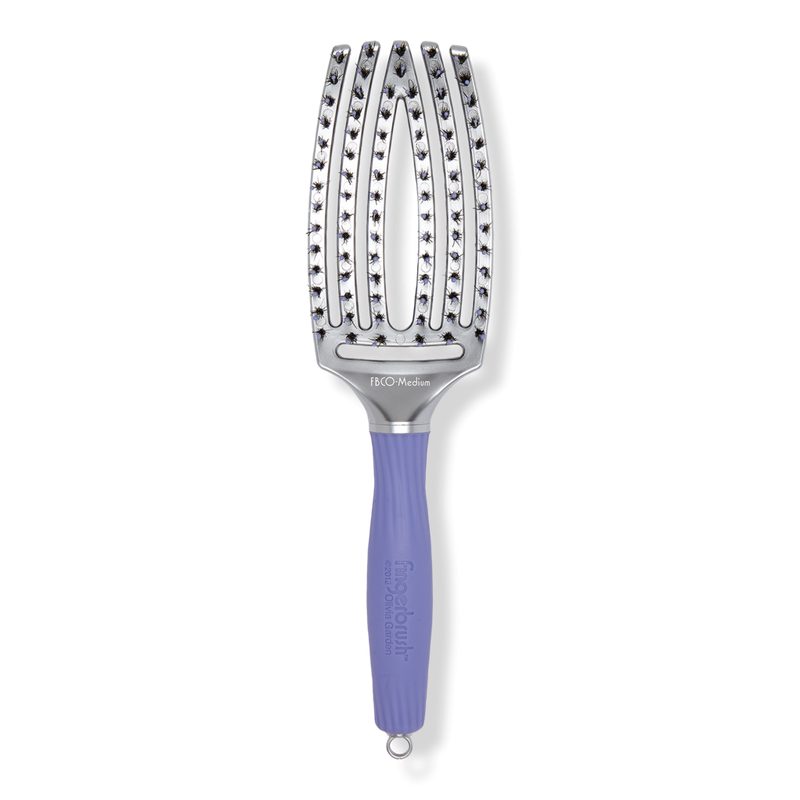 Medium Vented Paddle Fingerbrush Combo