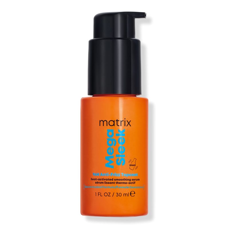 Mega Sleek 96H Anti-Frizz Topcoat Smoothing Hair Serum - 1.0 oz