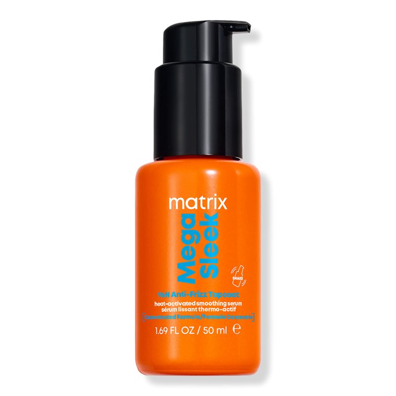 Mega Sleek 96H Anti-Frizz Topcoat Smoothing Hair Serum - 1.69 oz